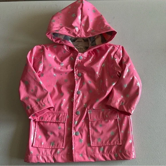 Hatley girls rain jacket - Picture 2 of 5